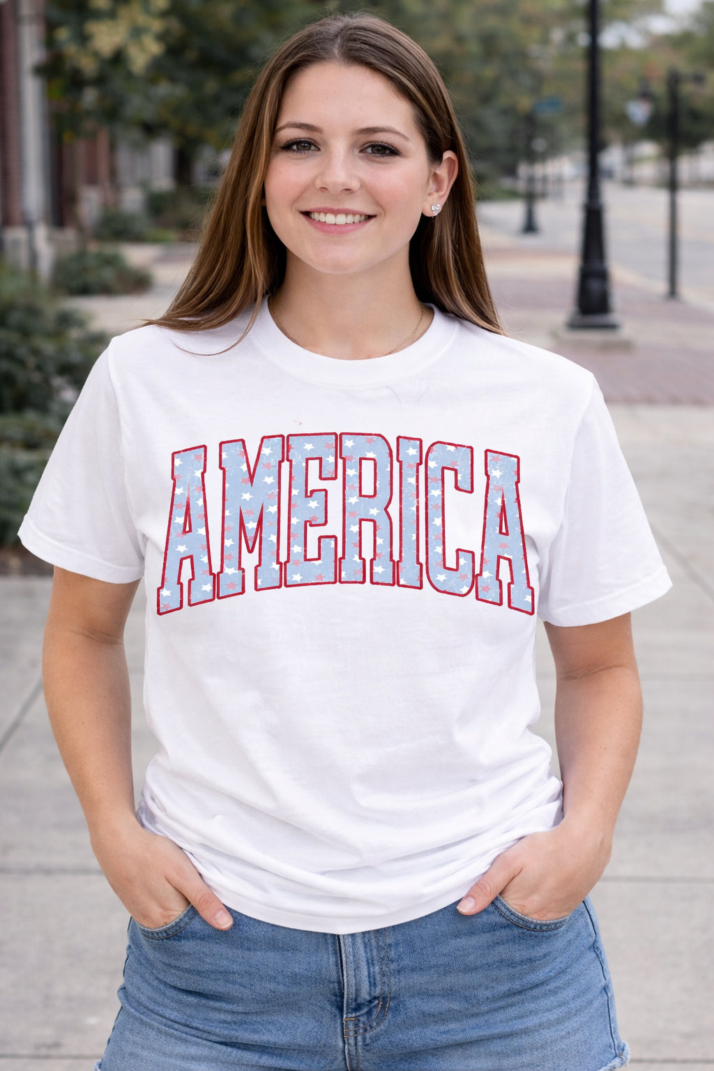 AMERICA STARS TEE